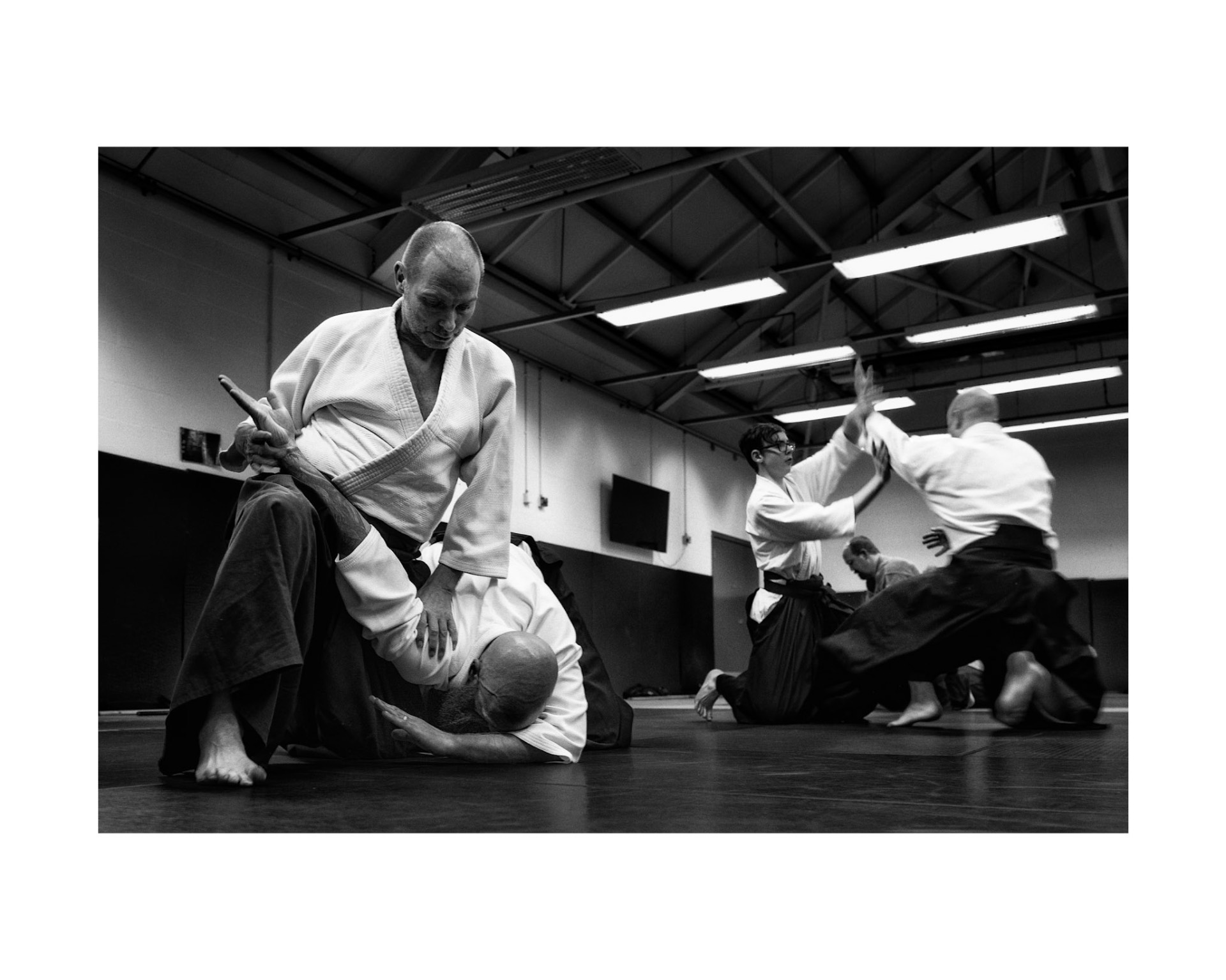 Aikido training at Zenreikan Southport